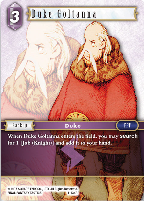 Duke Goltanna - 1-134R