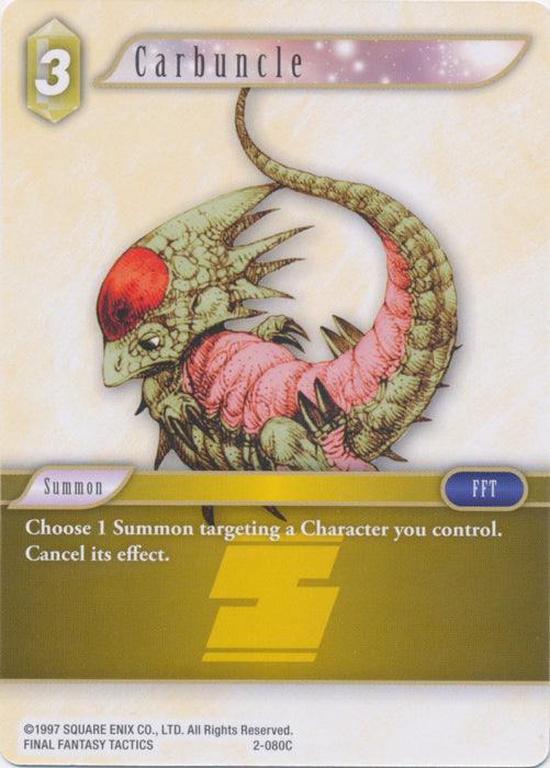 Carbuncle - 2-080C - Foil