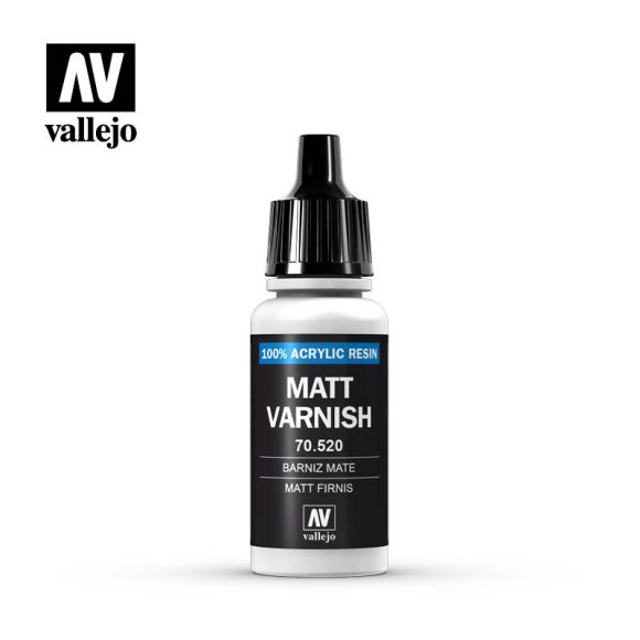 Vallejo Auxillaries - Matte Varnish - VAL70520 - 17ml