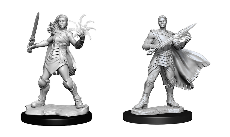 Magic: the Gathering Unpainted Miniatures: Rowan & Will Kenrith