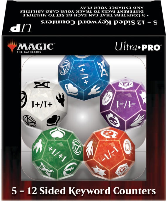 Ultra Pro Dice- Magic: the Gathering 12-Sided Keyword Counters