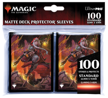 Ultra - Pro Dominaria United 100ct Sleeves - Jaya, Fiery Negotiator