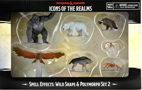 Icons of the Realms: Spell Effects - Wild Shape & Polymorph Set 2