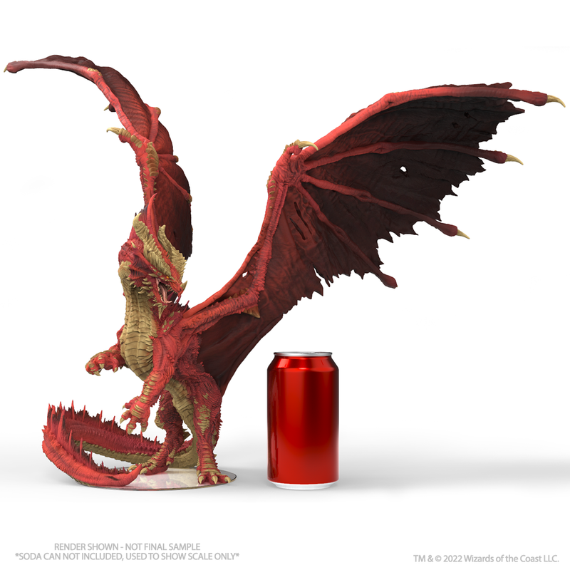 Icons of the Realms: Balagos, Ancient Red Dragon