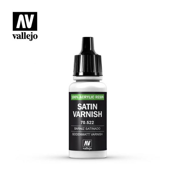 Vallejo Auxillaries - Satin Varnish - VAL70522 - 17ml