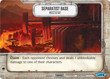 Seperatist Base - Mustafar