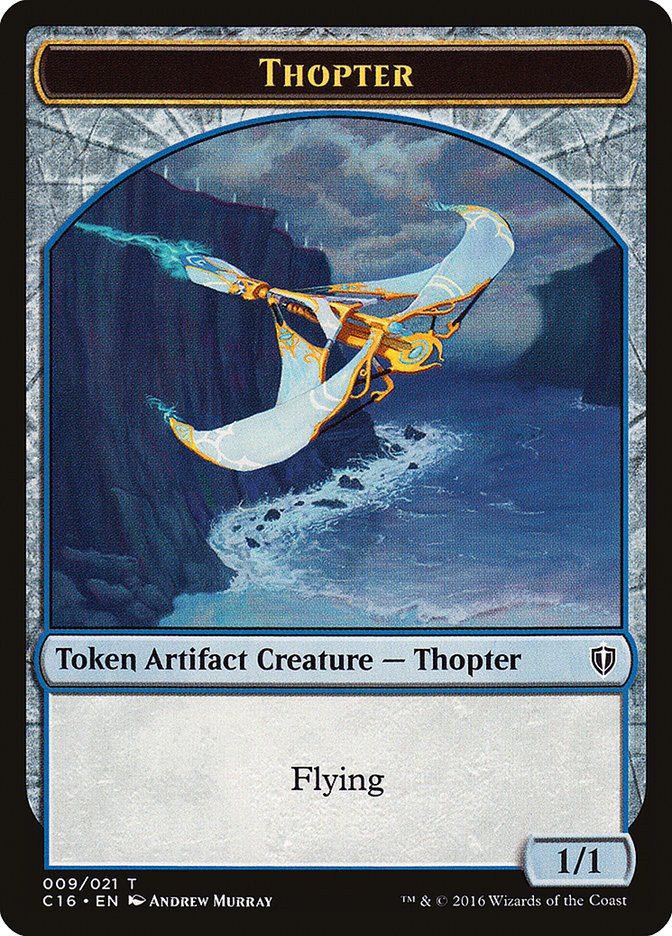Thopter // Horror [Commander 2016 Tokens]
