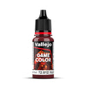 Vallejo: Game Color - Scarlet Red - VAL72012 - 18ml