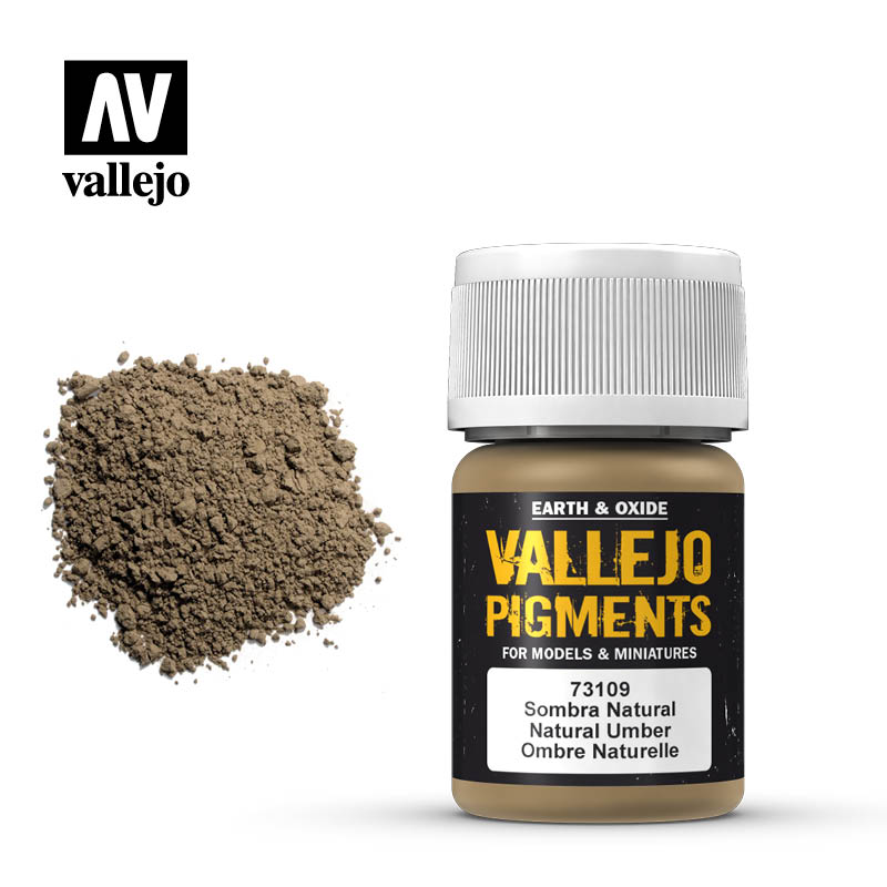 Vallejo Pigments 73109 - Natural Umber