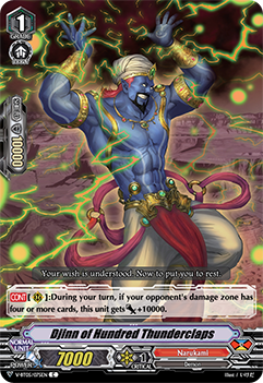 Djinn of Hundred Thunderclaps - V-BT05/075EN - C