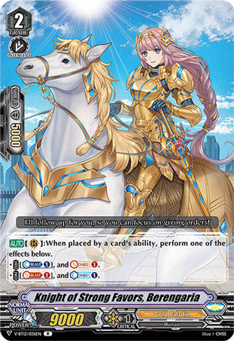 Knight of Strong Favors, Berengaria - V-BT12/036EN - R