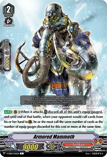 Armored Mammoth - V-EB09/036EN - C